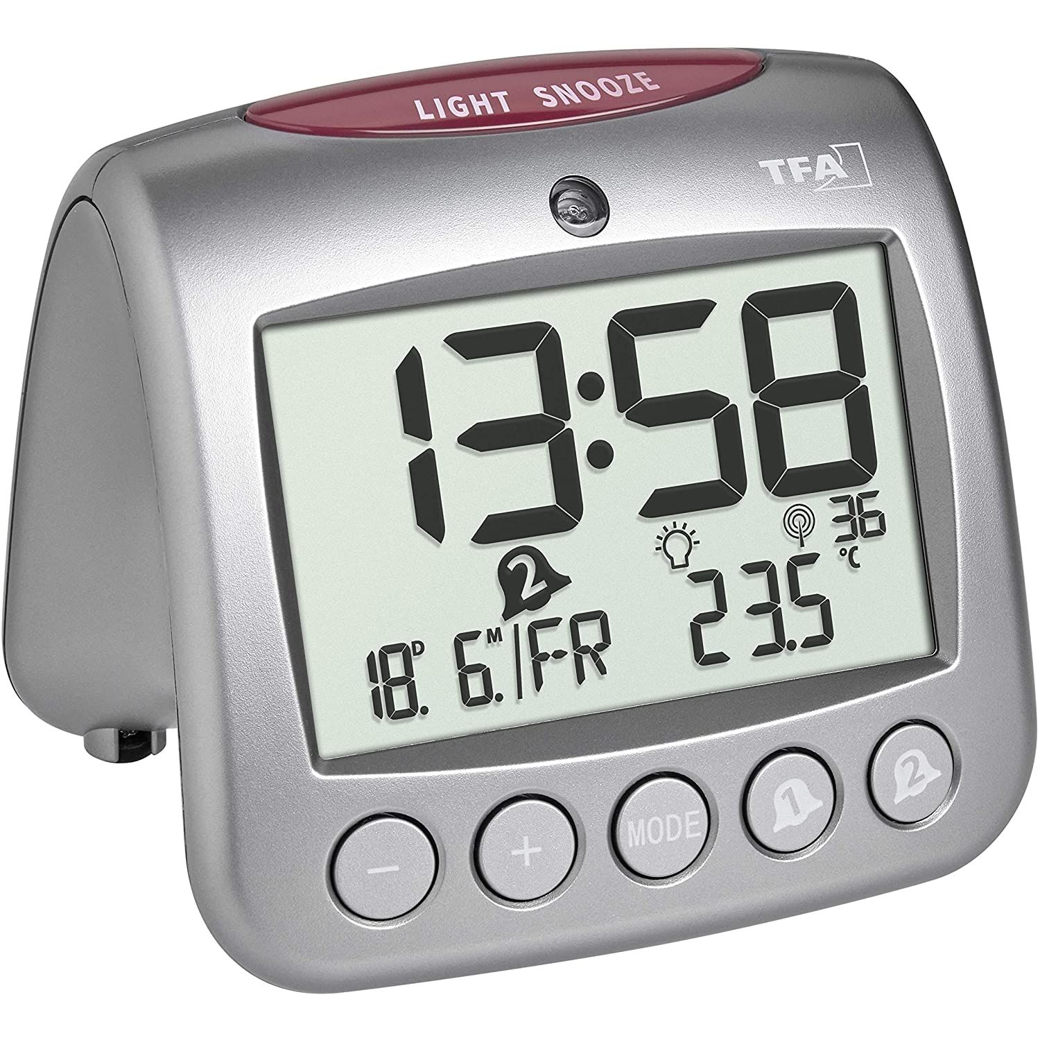 Настольные часы с температурой TFA "SONIO 2.0" (60255954)