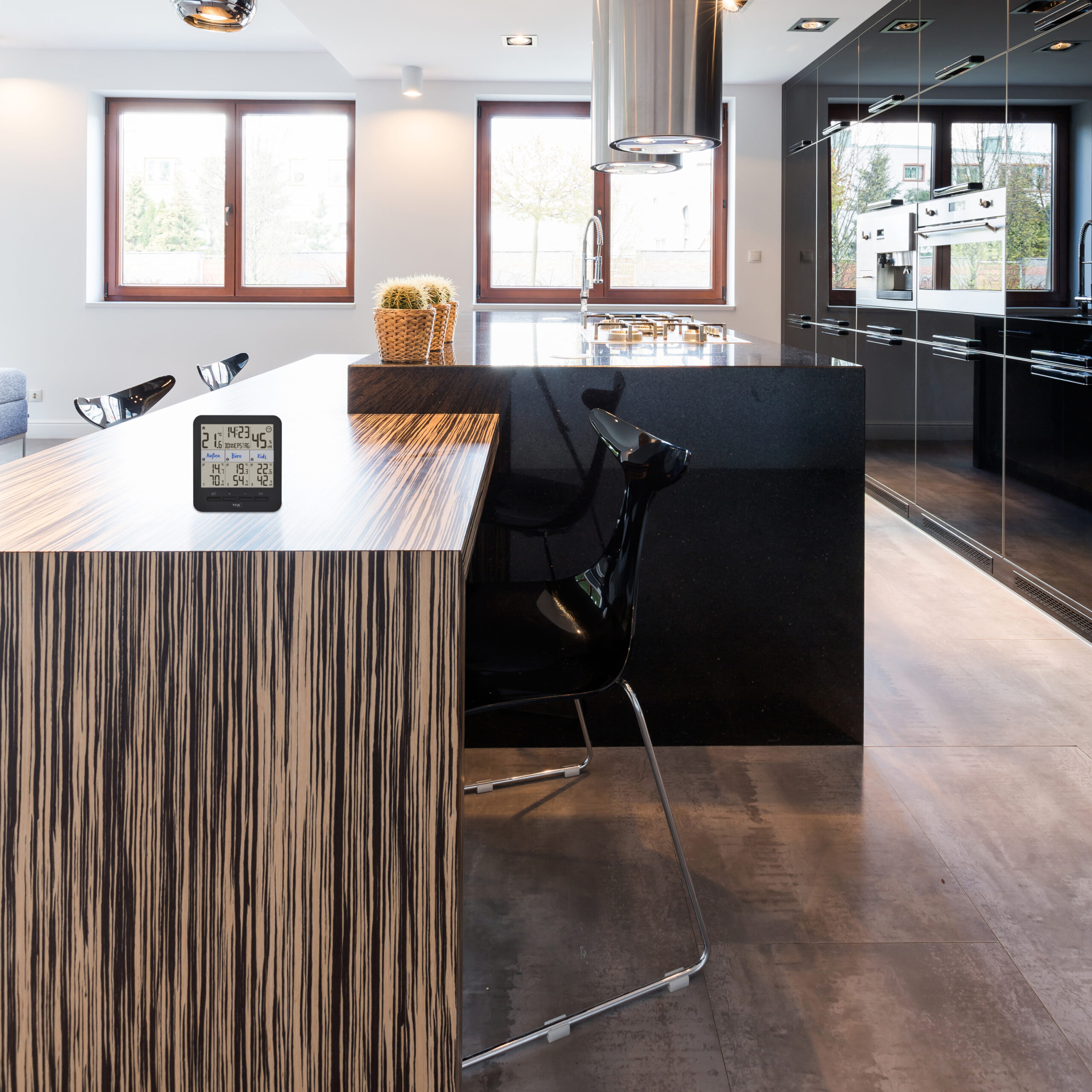 Термогигрометр с 3 датчиками TFA "KLIMA@HOME 2" (30307501) — изображение 5