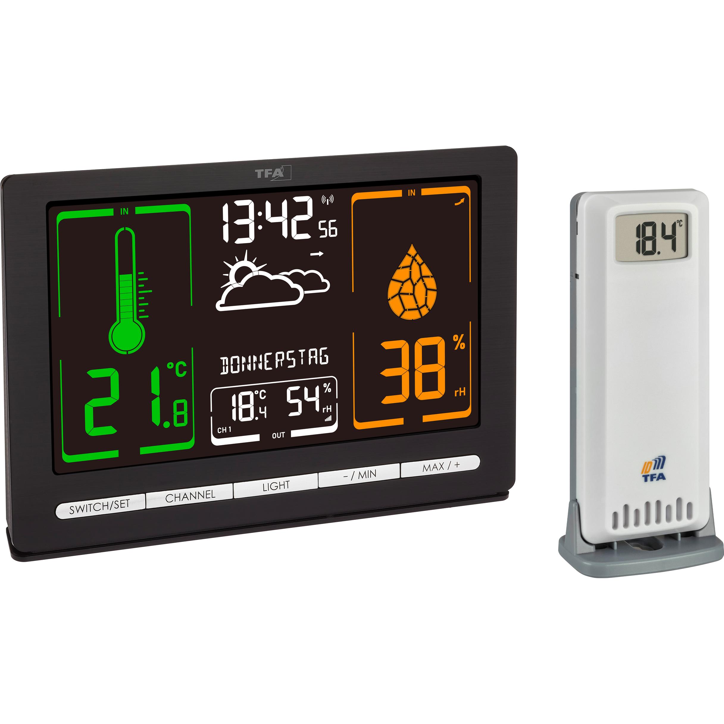 Метеостанция TFA "METEOCHROME" (35113201)